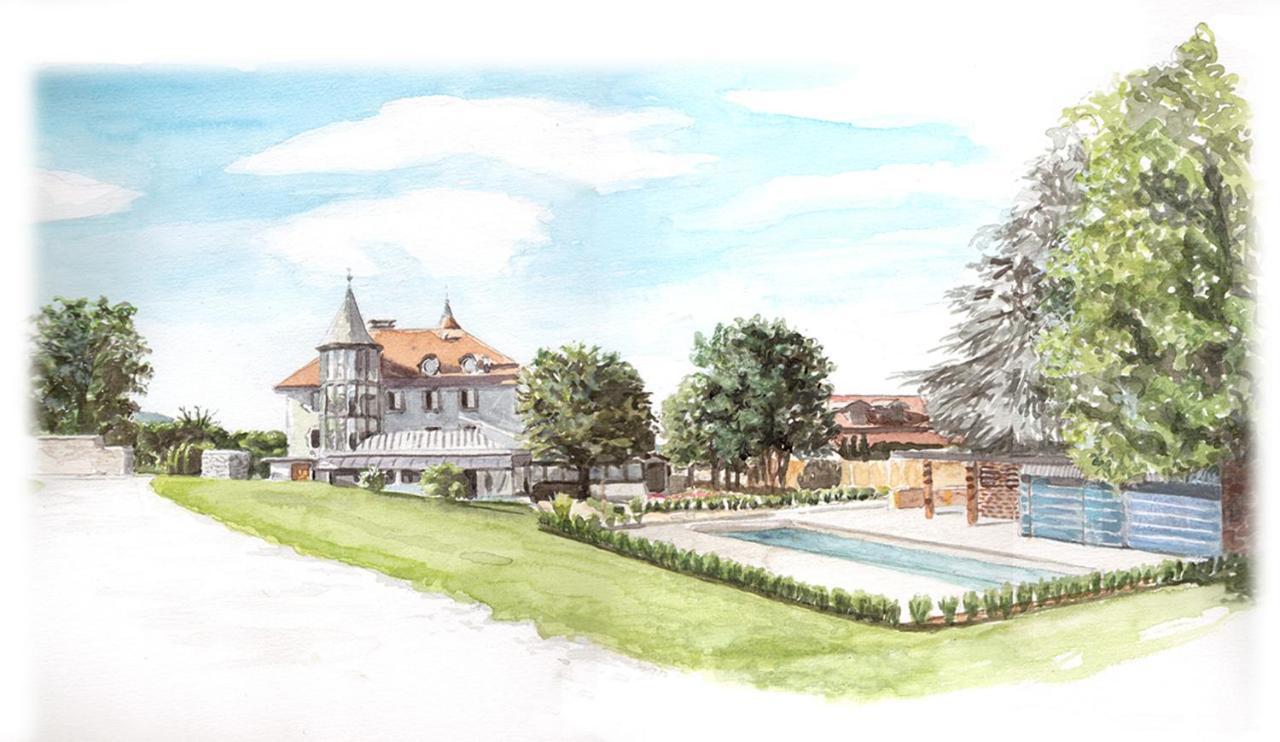 Chateau Brachet Grésy-sur-Aix Zewnętrze zdjęcie